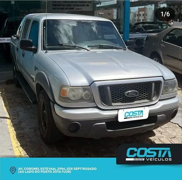Carro Ford Ranger Cabine Dupla 2007 Ranger XL 4x2 2.3 16V (Cab Dupla)