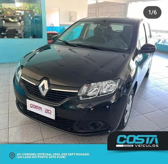 Carro Renault Sandero 2018 Dynamique 1.6 16V SCe (Flex)