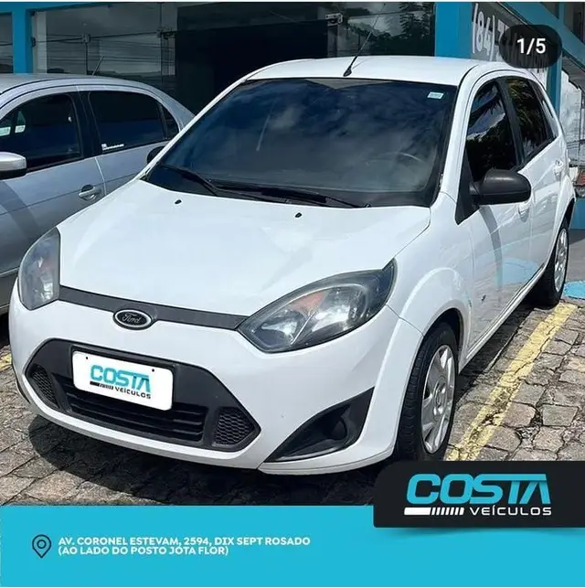 Carro Ford Fiesta Hatch 2014 S Rocam 1.0 (Flex)