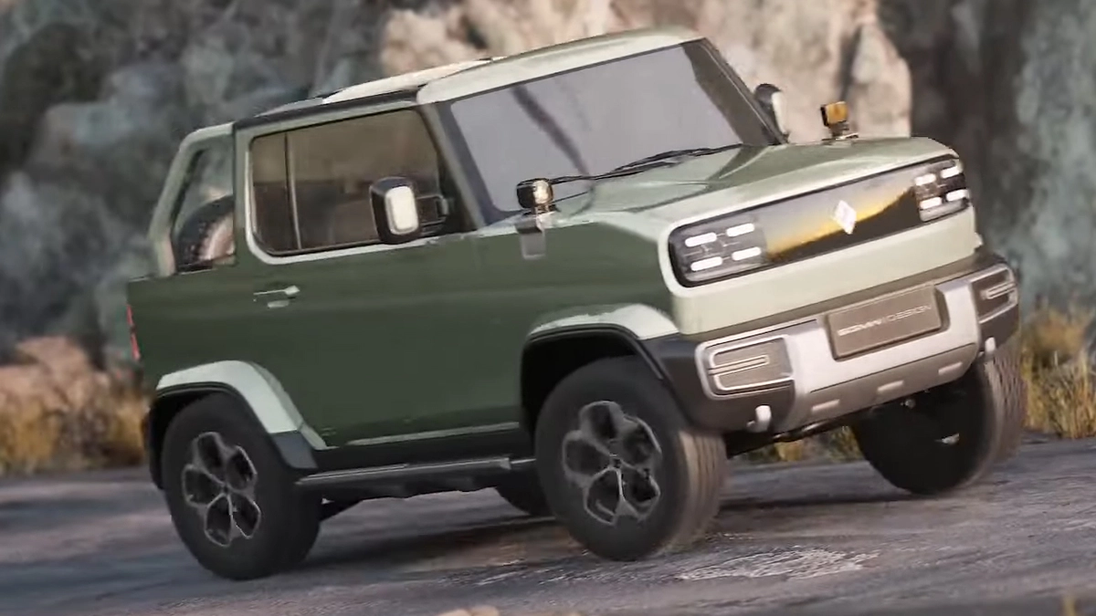 Modelo inspirado no Baojun Yep tem visual carismático e é 30 centímetros menor que o subcompacto da Renault 