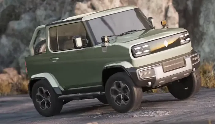 Modelo inspirado no Baojun Yep tem visual carismático e é 30 centímetros menor que o subcompacto da Renault 
