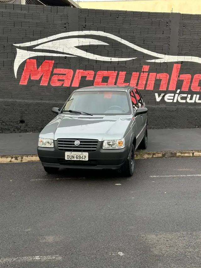 Carro Fiat Uno Mille 2007 Fire 1.0 (Flex)