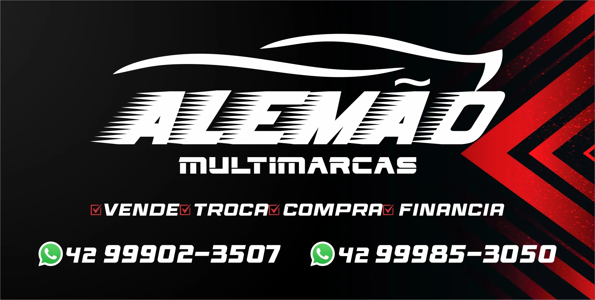 Fachada da loja ALEMÃO MULTIMARCAS - Ponta Grossa - PR