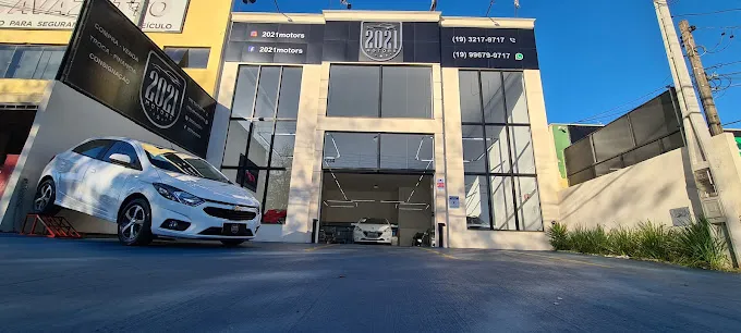 Fachada da loja 2021 Motors - Campinas - SP