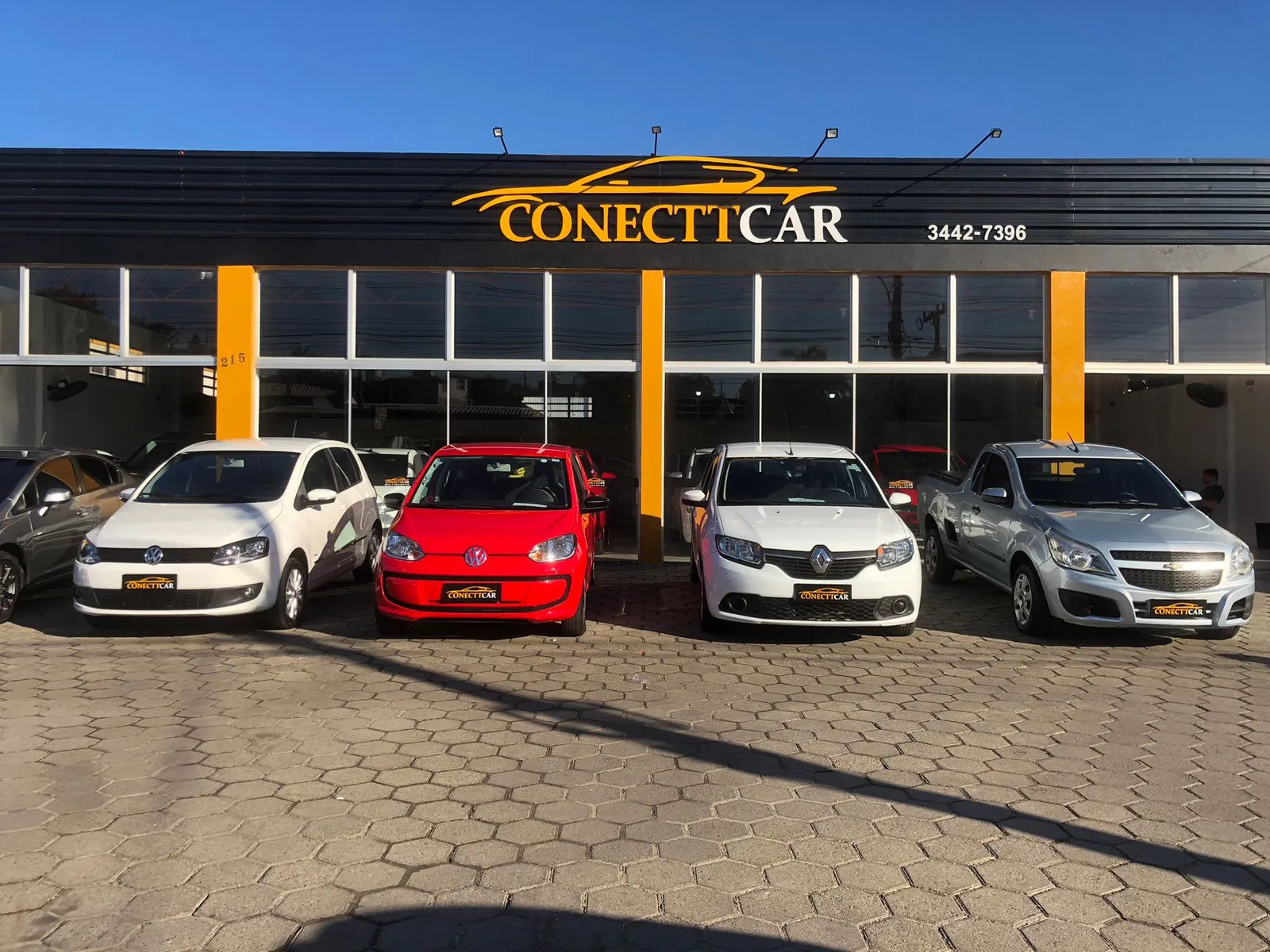 Fachada da loja Conecttcar Multimarcas - Criciúma - SC