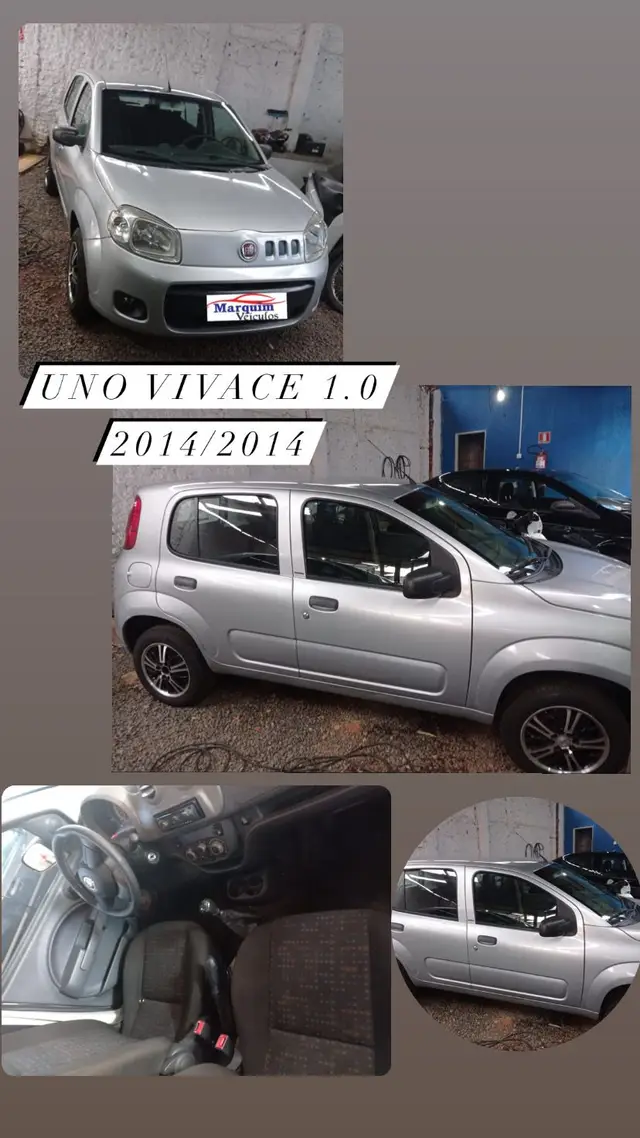 Carro Fiat Uno 2014 Vivace College 1.0 8V (Flex) 4p