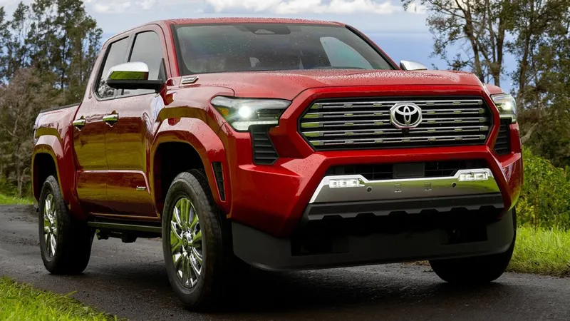 Nova Toyota Tacoma antecipa futura Hilux híbrida