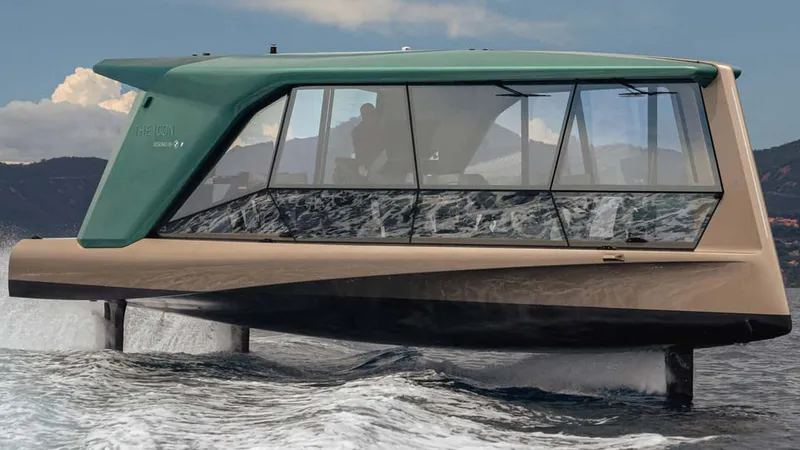 BMW cria barco elétrico que voa na água com motor do extinto i3 