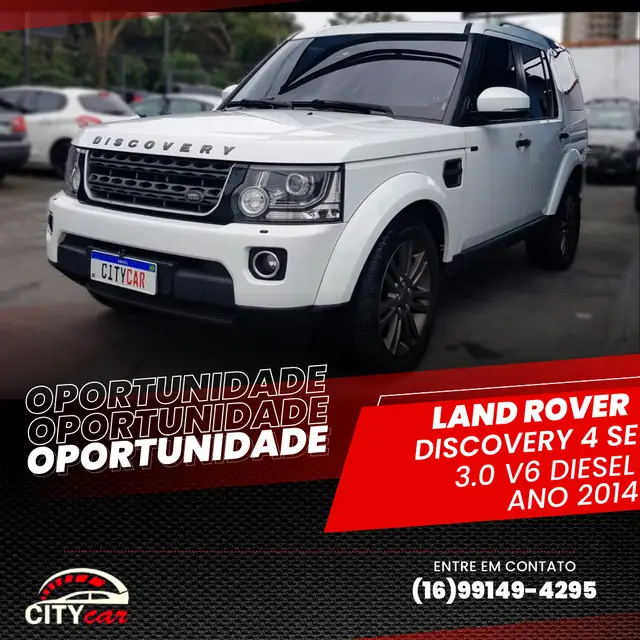 Carro Land Rover Discovery 2014 SE 3.0 SDV6 4X4