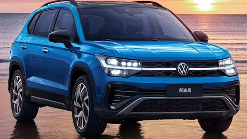 VW Taos de cara nova é registrado no Brasil e pode ser híbrido