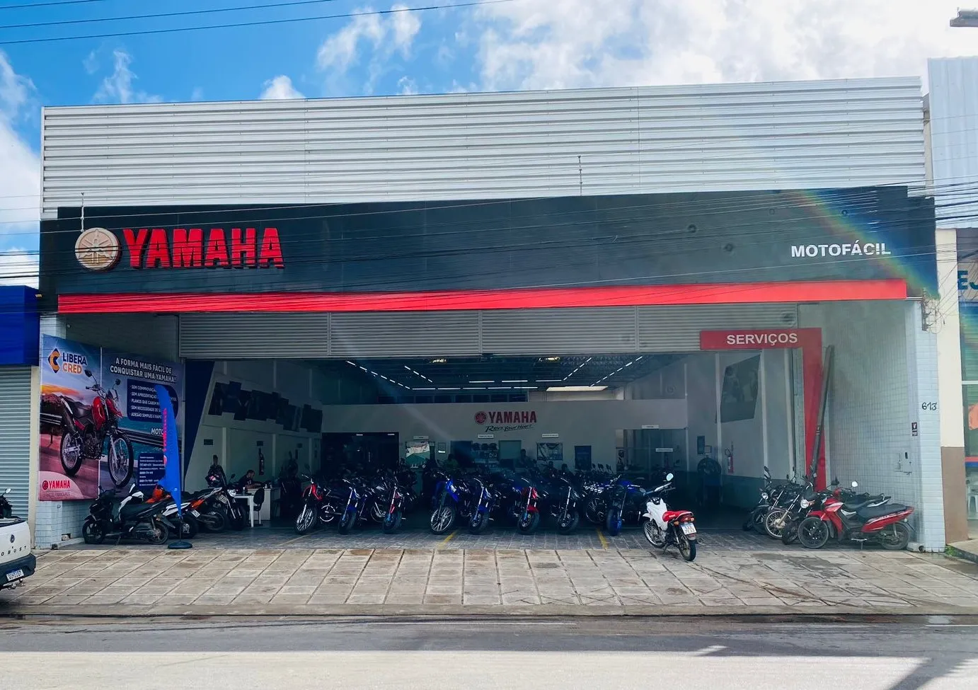 Fachada da loja Veículos à venda em MOTO FACIL YAMAHA - Arapiraca - AL