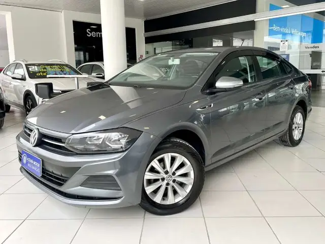 Carro Volkswagen Virtus 2020 Virtus 1.6 Sense Auto PCD
