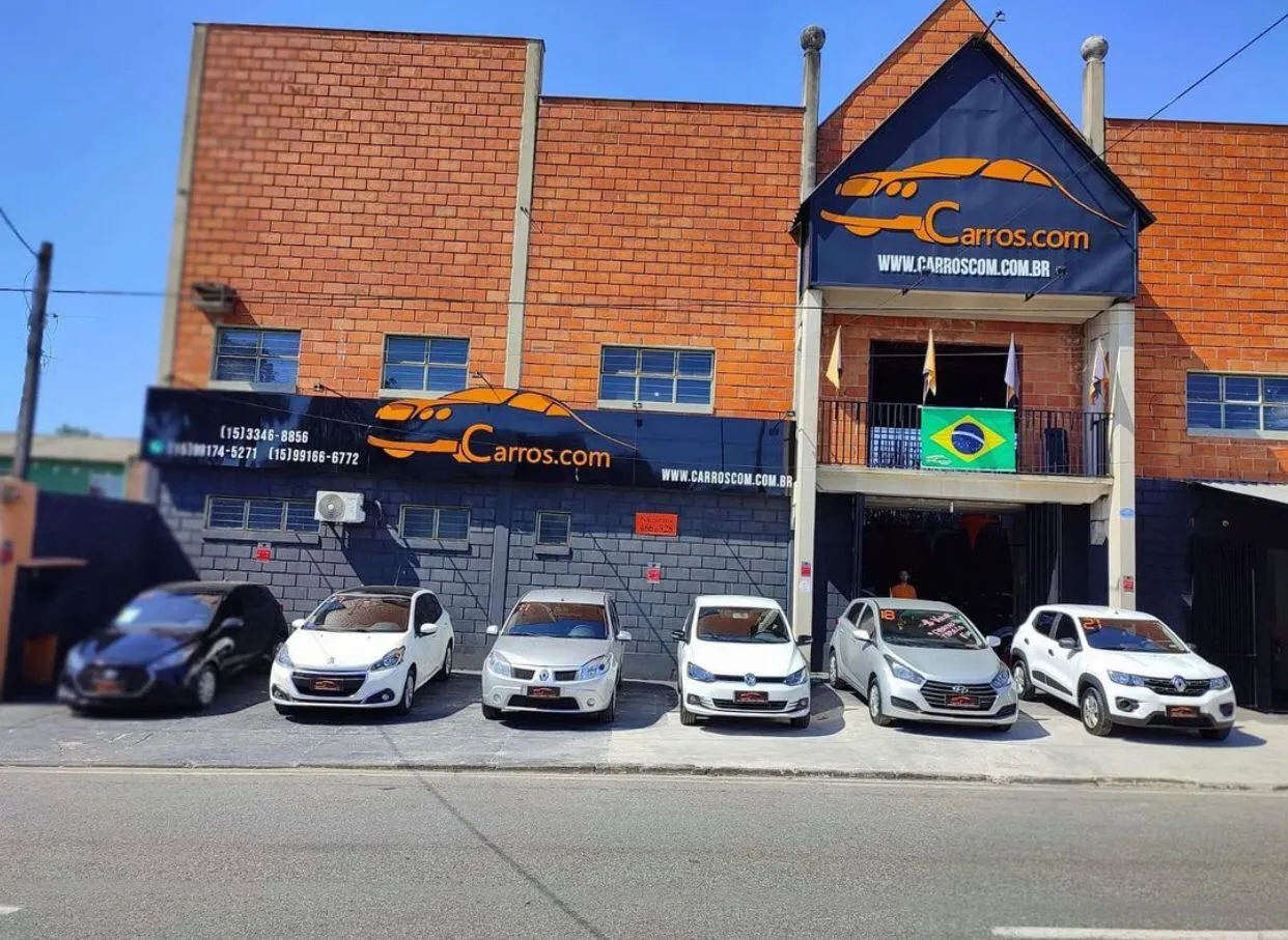 Fachada da loja CARROS.COM - Sorocaba - SP