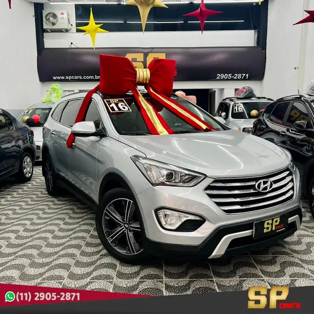 Carro Hyundai Santa Fe 2016 Grand  3.3L V6 4WD