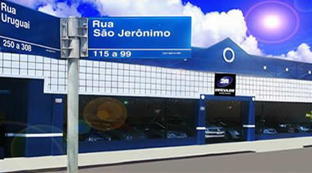 Fachada da loja 2A Veiculos - Londrina - PR