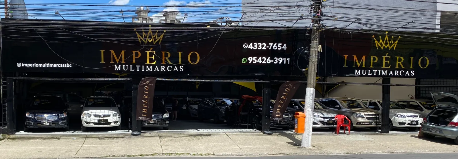 Fachada da loja Veículos à venda em IMPÉRIO MULTIMARCAS - São Bernardo do Campo - SP | Mobiauto