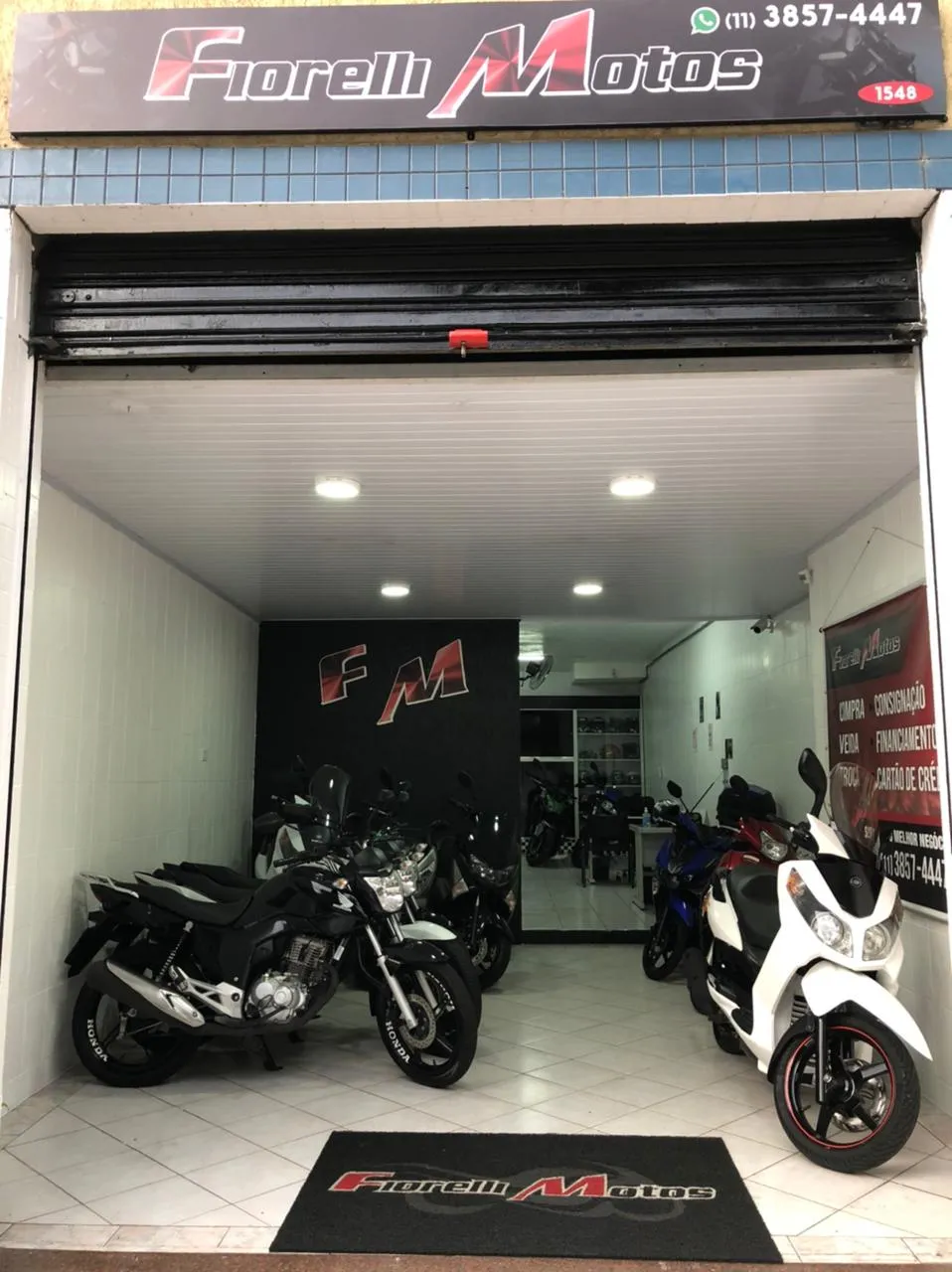 Fachada da loja FIORELLI MOTOS - São Paulo - SP