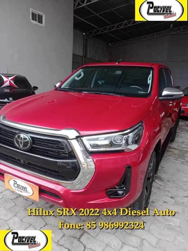 Carro Toyota Hilux Cabine Dupla 2022 SRX 2.8 TDI CD 4x4 (Aut)