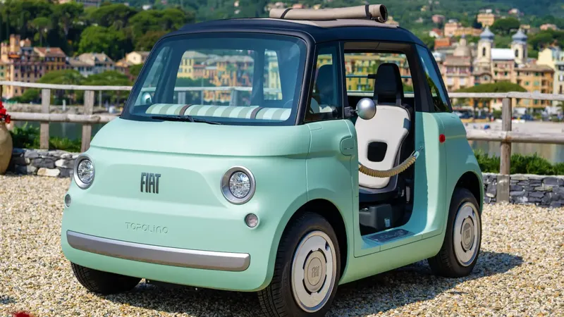 Fiat apresenta elétrico de menos de R$ 50.000 que revive nome clássico