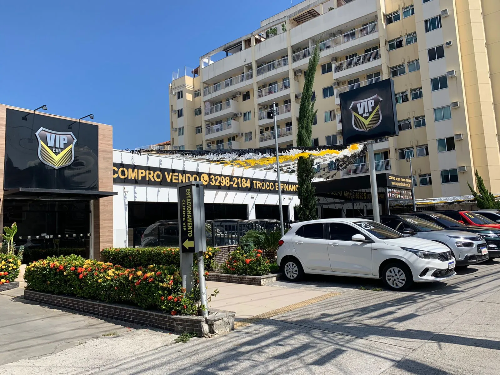 Fachada da loja Veículos à venda em VIP CAR TINDIBA - Rio de Janeiro - RJ | Mobiauto