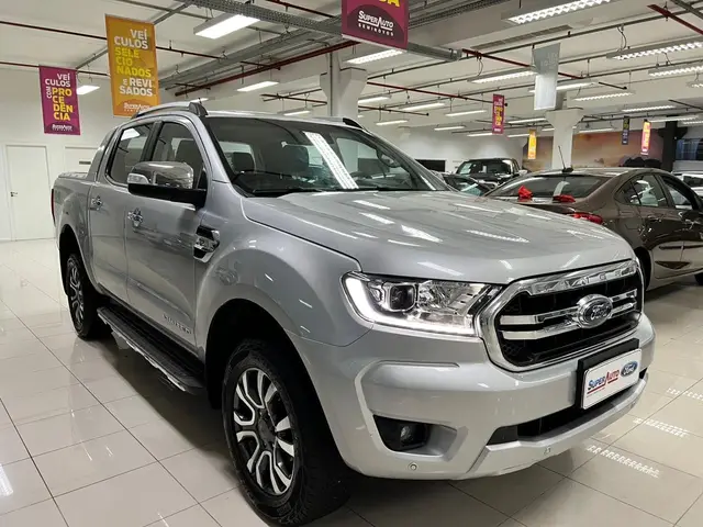 Carro Ford Ranger Cabine Dupla 2022 Limited 3.2 Turbodiesel 20V 4x4 (Aut)