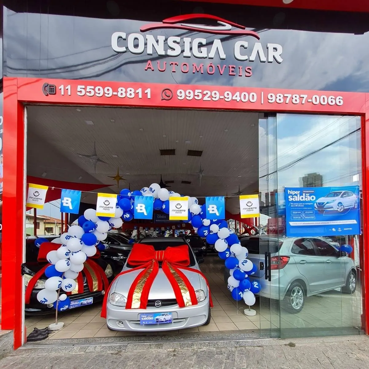 Fachada da loja Veículos à venda em CONSIGA CAR AUTOMÓVEIS  - São Paulo - SP | Mobiauto