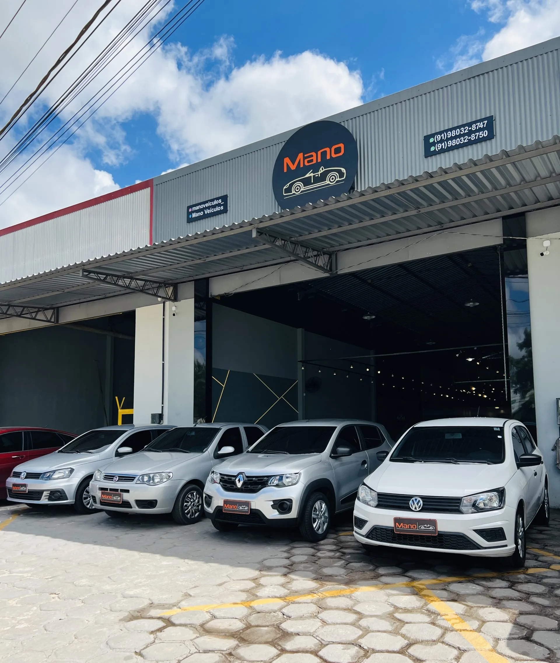 Fachada da loja MANO VEICULOS - Castanhal - PA
