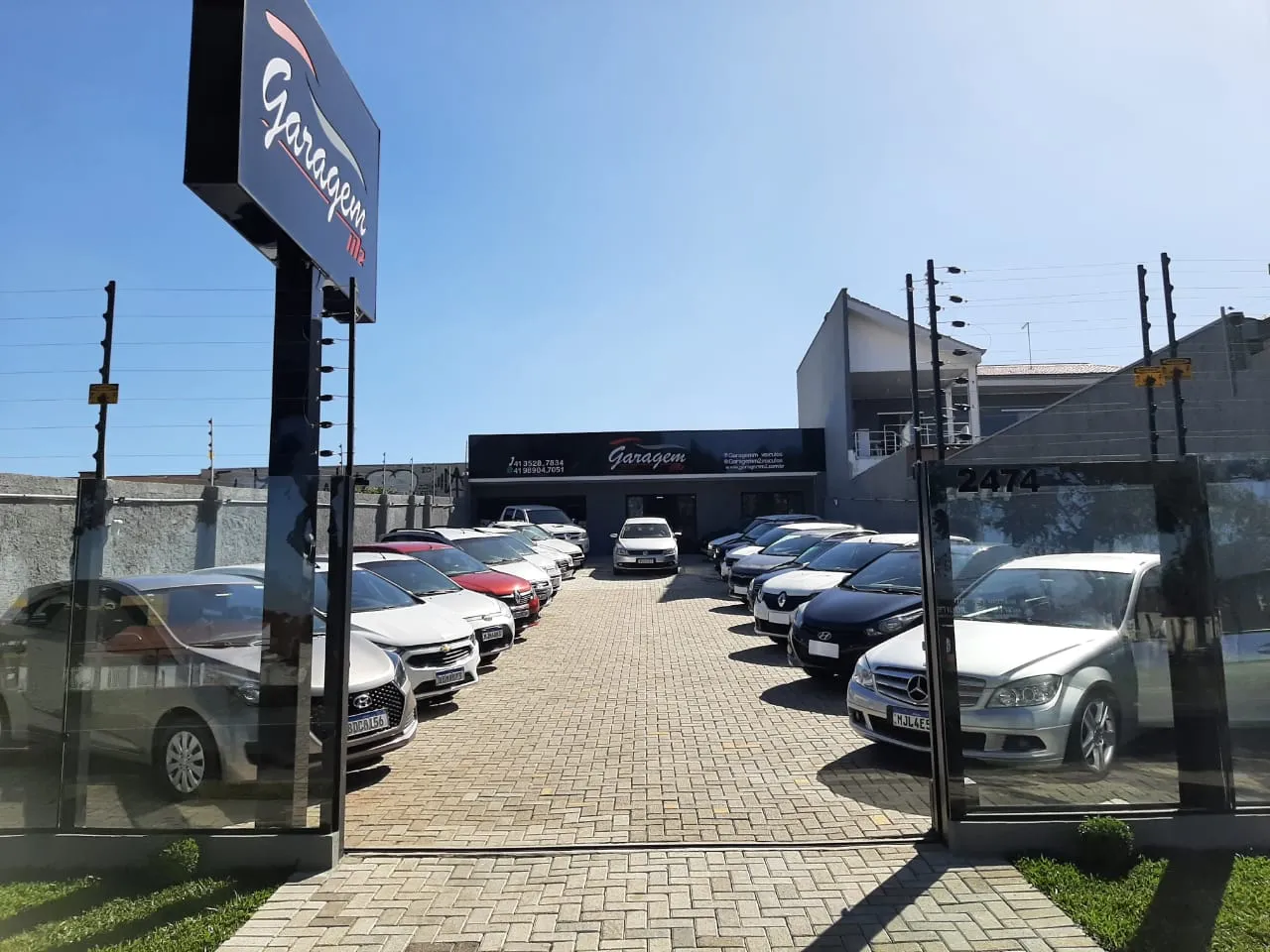 Fachada da loja GARAGEM M2 - Curitiba - PR