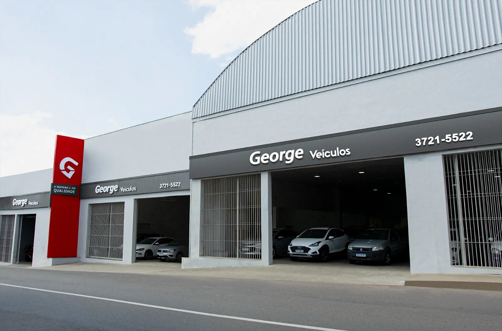 Fachada da loja Veículos à venda em GEORGE VEICULOS - Colatina - ES | Mobiauto