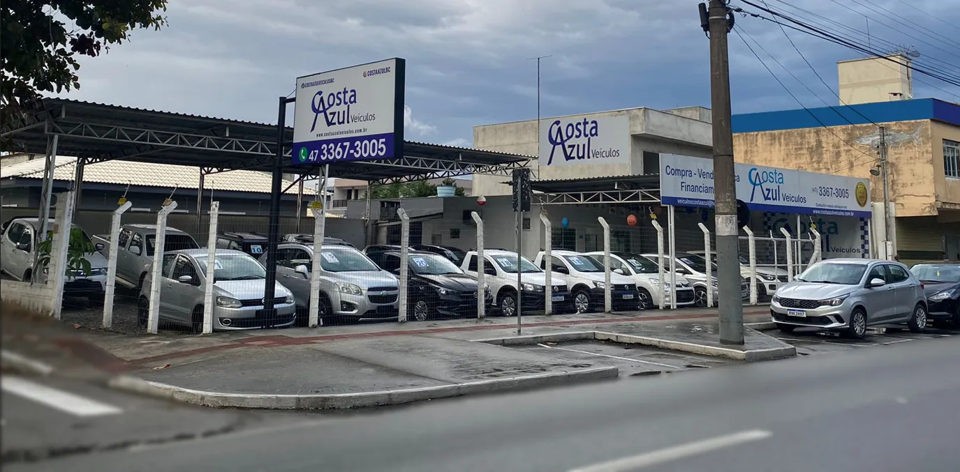Fachada da loja Veículos à venda em COSTA AZUL VEICULOS - Balneário Camboriú - SC | Mobiauto