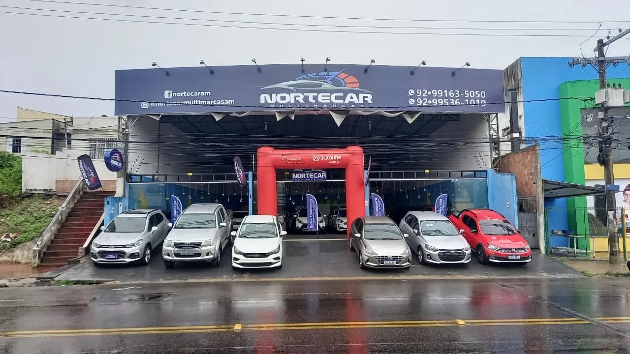 Fachada da loja Veículos à venda em NORTECAR MULTIMARCAS - Manaus - AM | Mobiauto