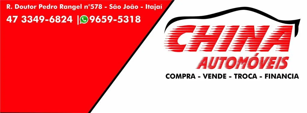 Fachada da loja China Automóveis - Itajaí - SC