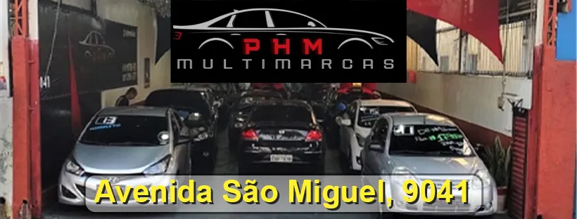 Fachada da loja PHM MULTIMARCAS - São Paulo - SP