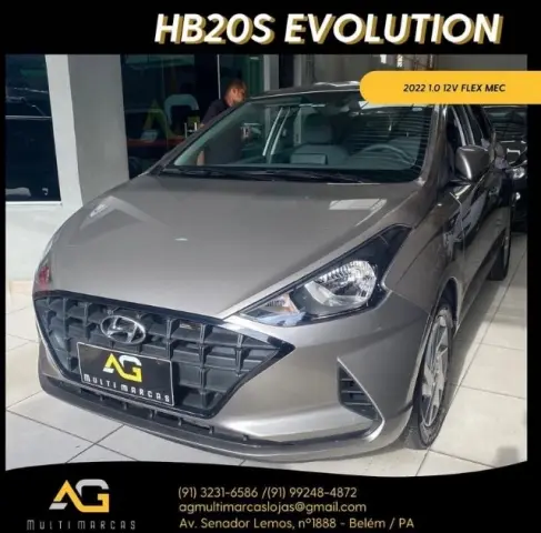 Carro Hyundai HB20 2022 Evolution 1.0