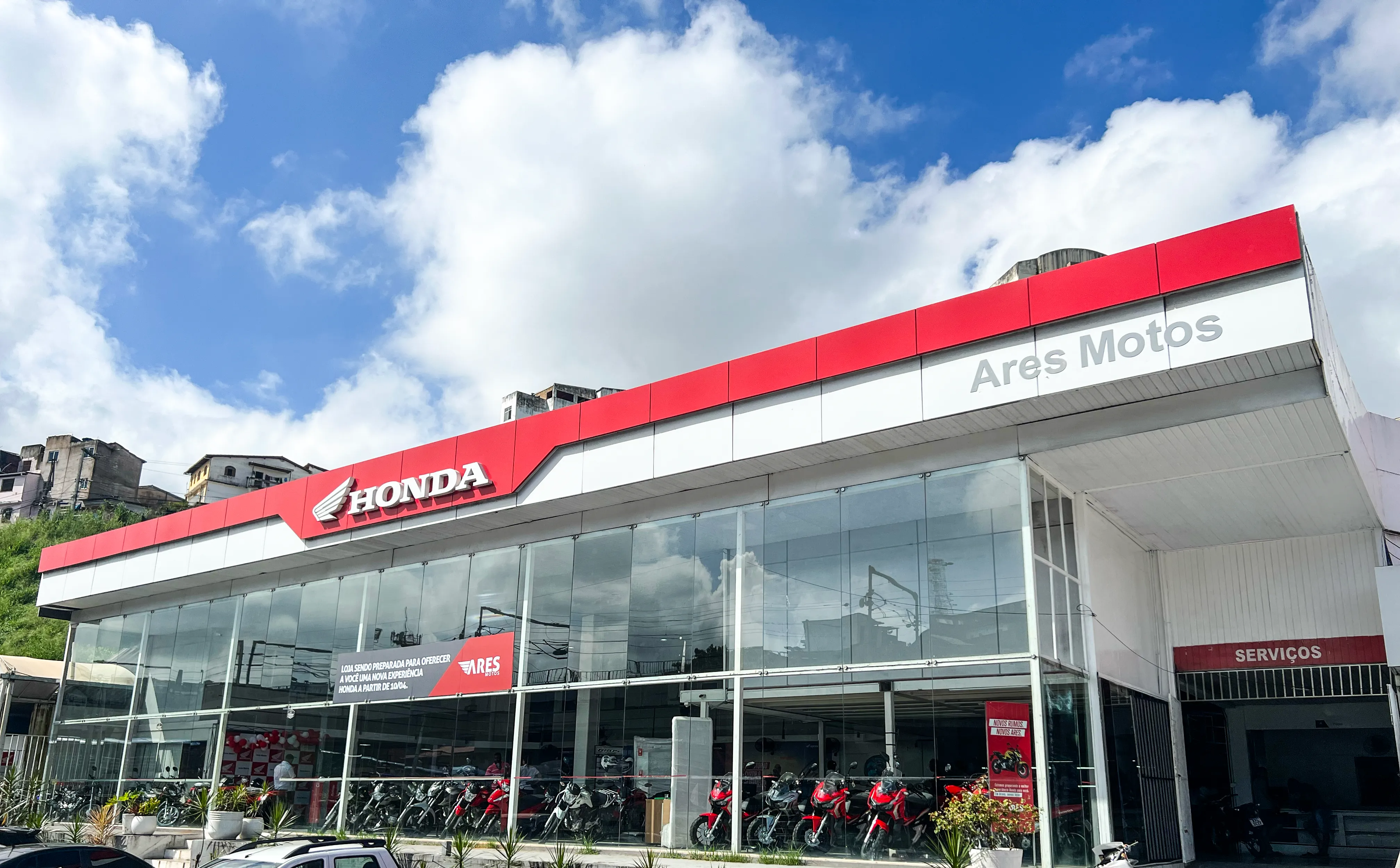 Fachada da loja ARES MOTOS (LITORAL) - Lauro de Freitas - BA