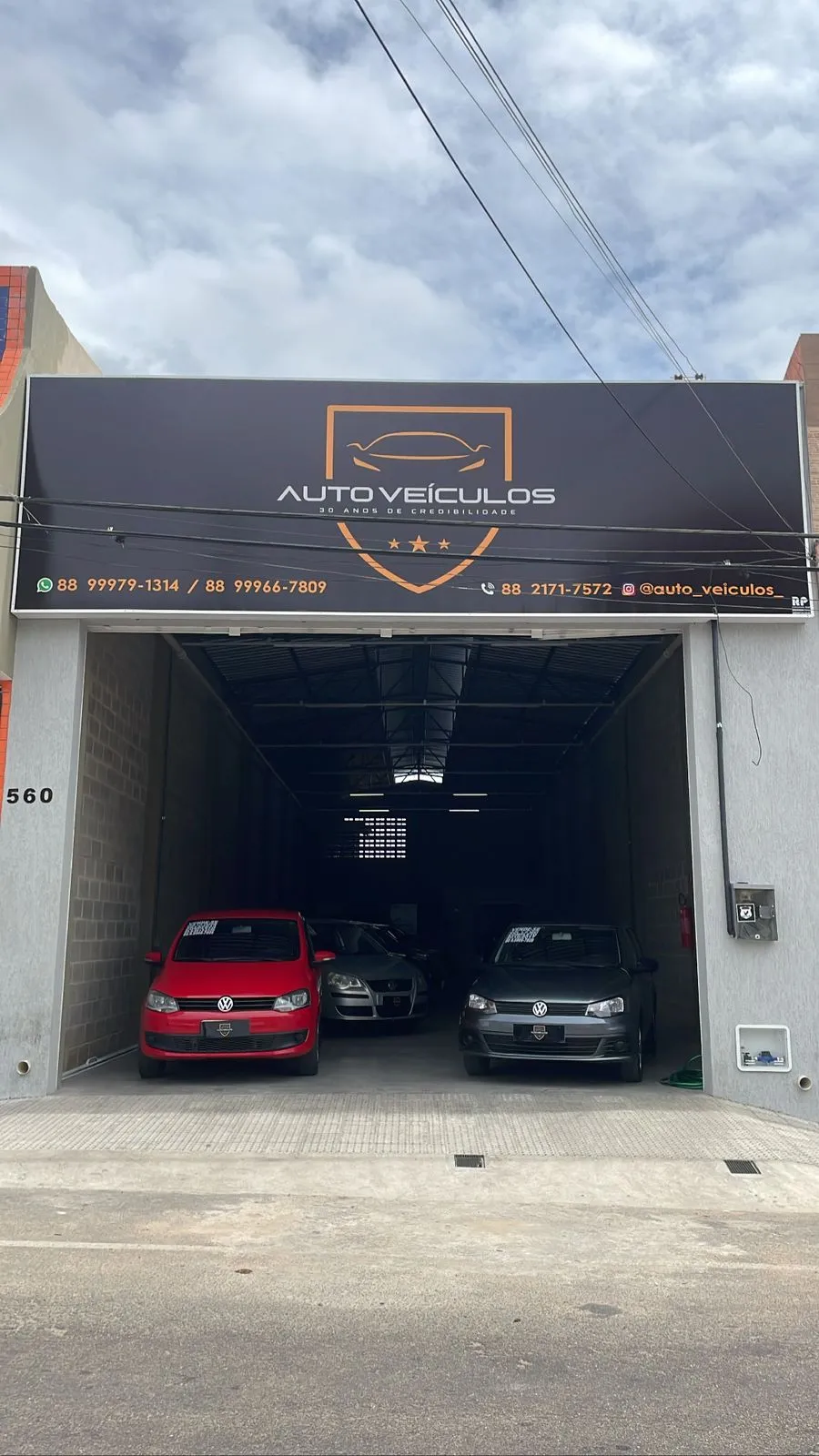 Fachada da loja AUTO VEICULOS LTDA - Juazeiro do Norte - CE