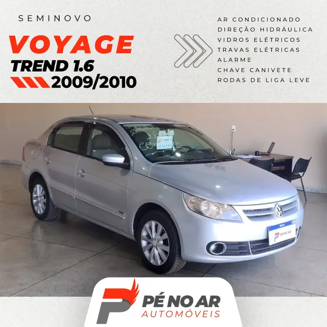 Carro Volkswagen Voyage 2010 Trend 1.6 (Flex)