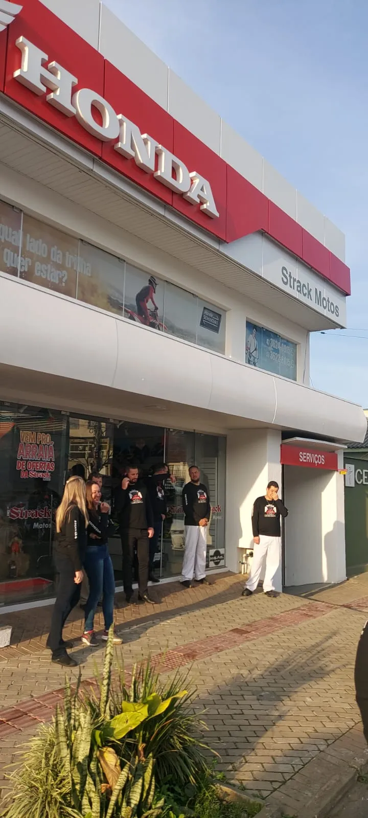 Fachada da loja STRACK MOTOS LTDA - Canoinhas - SC