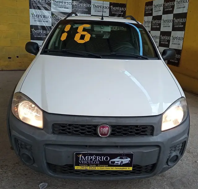 Carro Fiat Strada 2016 Working 1.4 (Flex) (Cabine Dupla)