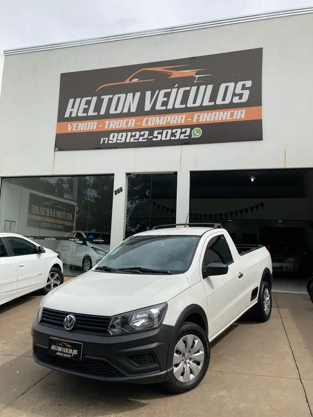 Carro Volkswagen Saveiro 2018 Robust 1.6 MSI CS (Flex)