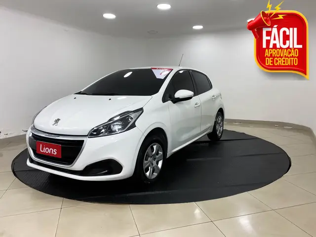 Carro Peugeot 208 2018 Active 1.2 12V (Flex)