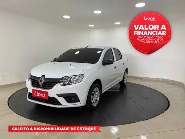 Carro Renault Logan 2021 Life 1.0 12V SCe (Flex)