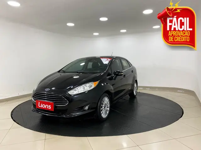 Carro Ford New Fiesta Sedan 2014 1.6 Titanium PowerShift (Flex)
