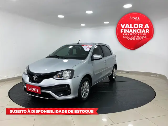 Carro Toyota Etios 2019 X Plus 1.5 (Aut) (Flex)