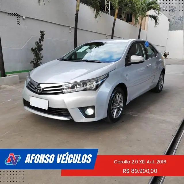 Carro Toyota Corolla 2016 2.0 XEi Multi-Drive S (Flex)