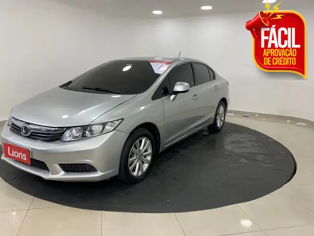 Carro Honda Civic 2013 New  LXS 1.8 16V i-VTEC (Flex)