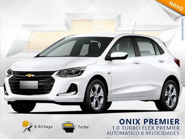 Carro Chevrolet Onix 2024 Premier 1.0 Turbo (Aut.)