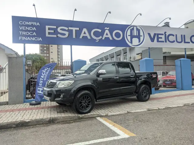 Carro Toyota Hilux Cabine Dupla 2012 Hilux 3.0 TDI 4x4 CD SRV (Aut)