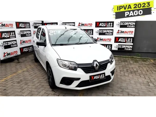 Carro Renault Sandero 2021 Life 1.0 12V SCe (Flex)