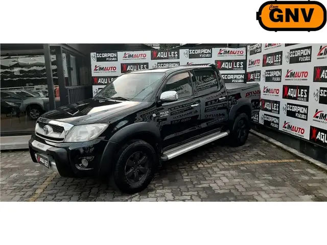 Carro Toyota Hilux Cabine Dupla 2009 Hilux 2.7 SR CD 4x2 (Flex)